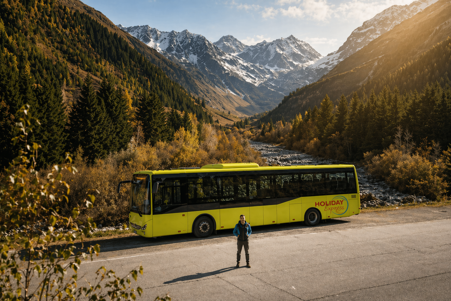 Shuttleservice von Holiday Express