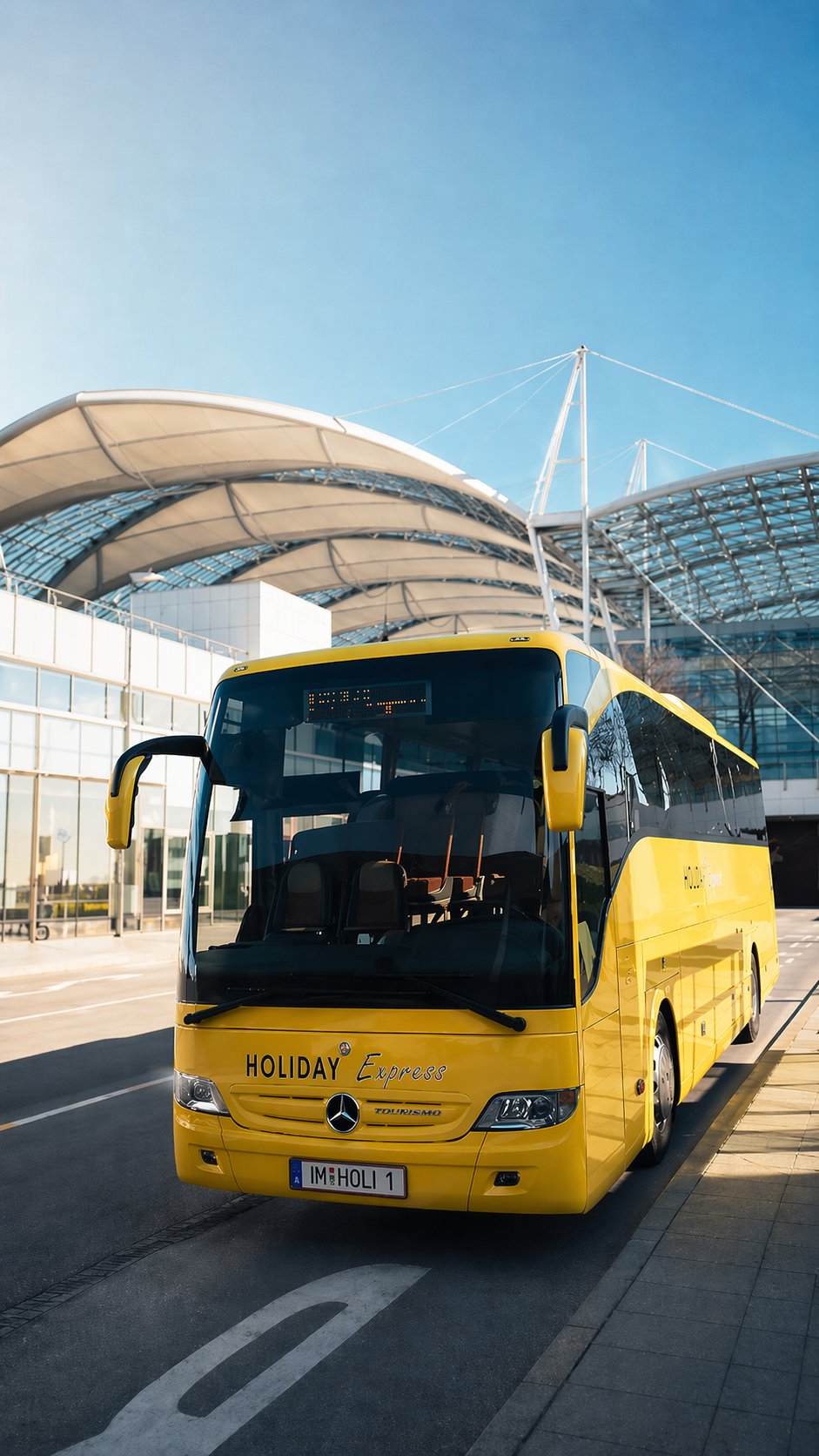 Linienverkehr von Holiday Express